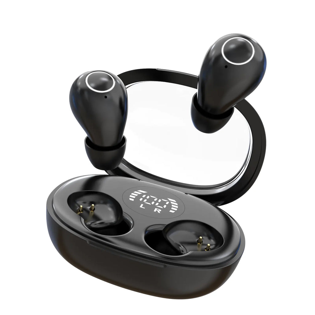 Tiny Invisible Wireless Sleep Earbuds, Bluetooth 5.4 Headphones, Comfortable No Pressure Fit, Perfect for Side Sleepers & Daily Work