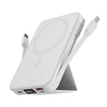 Portable Wireless Fast Charger Power Bank, 10000mAh Capacity with 22.5W PD Quick Charge, USB-C Port, LED Display, Compatible with iPhone Series for Travel Use
