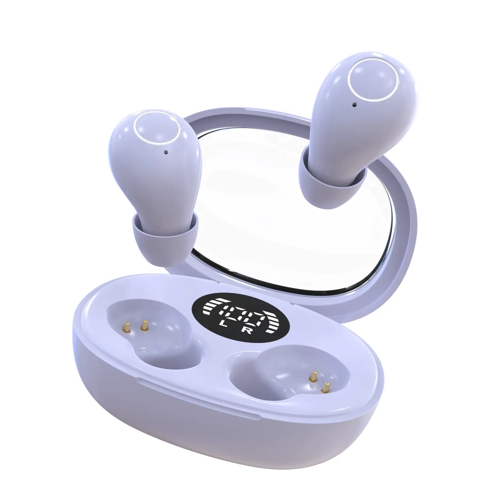 Tiny Invisible Wireless Sleep Earbuds, Bluetooth 5.4 Headphones, Comfortable No Pressure Fit, Perfect for Side Sleepers & Daily Work