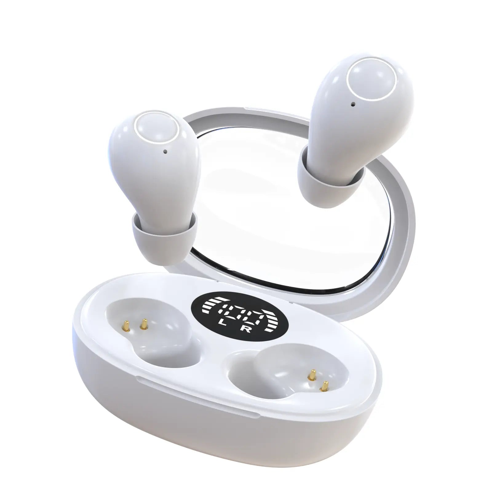 Tiny Invisible Wireless Sleep Earbuds, Bluetooth 5.4 Headphones, Comfortable No Pressure Fit, Perfect for Side Sleepers & Daily Work
