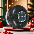 Mini Bluetooth-Compatible Shower Speaker, Portable Waterproof Speaker with LED Light, Suction Cup Speaker for Beach, Shower & Home Outdoor Camping, Multifunctional Wireless Speaker